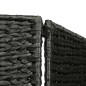5-teiliger Paravent Schwarz 193×160 cm Wasserhyazinthe 5-teiliger Paravent Schwarz 193×160 cm Wasserhyazinthe