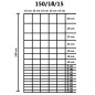 Gartenzaun Verzinkter Stahl 50x1,5 m Silbern Gartenzaun Verzinkter Stahl 50x1,5 m Silbern