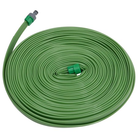 vidaXL Sprinklerschlauch Grün 15 m PVC