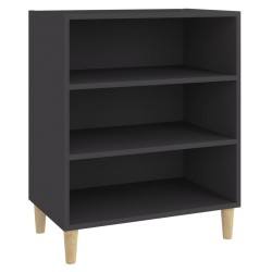 Sideboard Grau 57x35x70 cm Holzwerkstoff