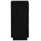 Sideboards 2 Stk. Schwarz 32x34x75 cm Massivholz Kiefer Sideboards 2 Stk. Schwarz 32x34x75 cm Massivholz Kiefer