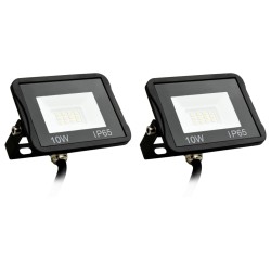 vidaXL LED-Fluter 2 Stk. 10W Kaltweiß