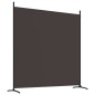 4-tlg. Paravent Braun 698x180 cm Stoff 4-tlg. Paravent Braun 698x180 cm Stoff