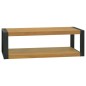 Wand-Badregal 110x45x35 cm Massivholz Teak Wand-Badregal 110x45x35 cm Massivholz Teak