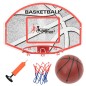 5-tlg. Basketball-Set für die Wandmontage 66x44,5 cm 5-tlg. Basketball-Set für die Wandmontage 66x44,5 cm