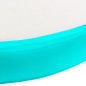 Aufblasbares Gymnastik-Kissen mit Pumpe 100x100x10 cm PVC Grün Aufblasbares Gymnastik-Kissen mit Pumpe 100x100x10 cm PVC Grün
