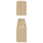 vidaXL Wandregale 2 Stk. Sonoma-Eiche 100x15x20 cm Holzwerkstoff vidaXL Wandregale 2 Stk. Sonoma-Eiche 100x15x20 cm Holzwerkstoff