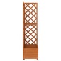 Eck-Spalier mit Pflanzkasten 40x40x150cm Massivholz Tanne Eck-Spalier mit Pflanzkasten 40x40x150cm Massivholz Tanne
