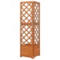 Eck-Spalier mit Pflanzkasten 40x40x150cm Massivholz Tanne Eck-Spalier mit Pflanzkasten 40x40x150cm Massivholz Tanne