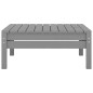 Garten Fußhocker Grau Kiefer Massivholz Garten Fußhocker Grau Kiefer Massivholz