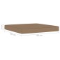 6-tlg. Garten-Lounge-Set mit Taupe Kissen 6-tlg. Garten-Lounge-Set mit Taupe Kissen
