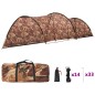 Camping-Zelt Iglu 650x240x190 cm 8 Personen Camouflage Camping-Zelt Iglu 650x240x190 cm 8 Personen Camouflage