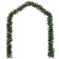 Weihnachtsgirlanden 4 Stk. mit Kugeln Grün 270 cm PVC Weihnachtsgirlanden 4 Stk. mit Kugeln Grün 270 cm PVC