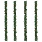 Weihnachtsgirlanden 4 Stk. mit Kugeln Grün 270 cm PVC Weihnachtsgirlanden 4 Stk. mit Kugeln Grün 270 cm PVC