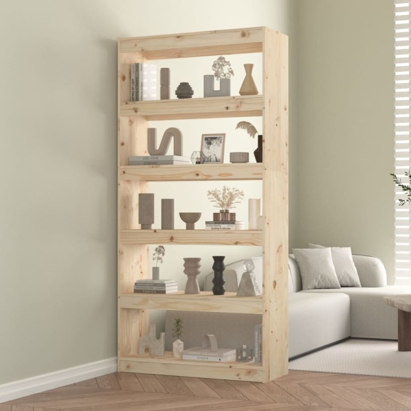 Bücherregal/Raumteiler 80x30x167,4 cm Massivholz Kiefer Bücherregal/Raumteiler 80x30x167,4 cm Massivholz Kiefer