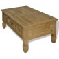 Couchtisch Mexiko-Stil Kiefernholz 100x60x45 cm Couchtisch Mexiko-Stil Kiefernholz 100x60x45 cm