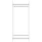 Brennholzregal Transparent 40x35x100 cm Hartglas Brennholzregal Transparent 40x35x100 cm Hartglas