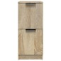vidaXL Sideboard Sonoma-Eiche 30x30x70 cm Holzwerkstoff vidaXL Sideboard Sonoma-Eiche 30x30x70 cm Holzwerkstoff
