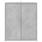 Schuhschrank Betongrau 60x35x70 cm Holzwerkstoff Schuhschrank Betongrau 60x35x70 cm Holzwerkstoff