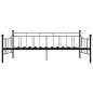 Tagesbett-Rahmen Schwarz Metall 90×200 cm Tagesbett-Rahmen Schwarz Metall 90×200 cm
