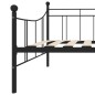 Tagesbett-Rahmen Schwarz Metall 90×200 cm Tagesbett-Rahmen Schwarz Metall 90×200 cm