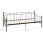 Tagesbett-Rahmen Schwarz Metall 90×200 cm Tagesbett-Rahmen Schwarz Metall 90×200 cm