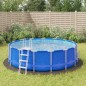 Pool-Bodentuch Hellgrau Ø428 cm Polyester Geotextil Pool-Bodentuch Hellgrau Ø428 cm Polyester Geotextil