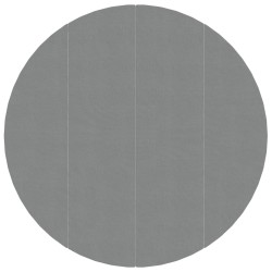 Pool-Bodentuch Hellgrau Ø428 cm Polyester Geotextil