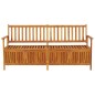 Truhenbank 170 cm Massivholz Akazie Truhenbank 170 cm Massivholz Akazie
