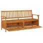 Truhenbank 170 cm Massivholz Akazie Truhenbank 170 cm Massivholz Akazie