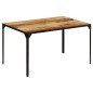 vidaXL Esstisch 140 x 80 x 76 cm Mango-Massivholz vidaXL Esstisch 140 x 80 x 76 cm Mango-Massivholz