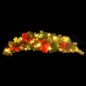 Weihnachts-Türbogen mit LED-Lichtern Grün 90 cm PVC Weihnachts-Türbogen mit LED-Lichtern Grün 90 cm PVC
