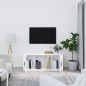 TV-Schrank Hochglanz-Weiß 100x35x40 cm Holzwerkstoff TV-Schrank Hochglanz-Weiß 100x35x40 cm Holzwerkstoff