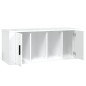 TV-Schrank Hochglanz-Weiß 100x35x40 cm Holzwerkstoff TV-Schrank Hochglanz-Weiß 100x35x40 cm Holzwerkstoff