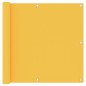 Balkon-Sichtschutz Gelb 90x600 cm Oxford-Gewebe Balkon-Sichtschutz Gelb 90x600 cm Oxford-Gewebe