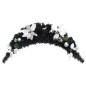 Weihnachts-Türbogen mit LED-Lichtern Schwarz 90 cm PVC Weihnachts-Türbogen mit LED-Lichtern Schwarz 90 cm PVC