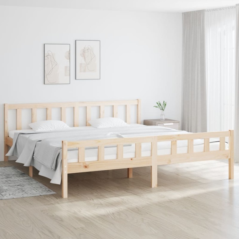 vidaXL Massivholzbett 160x200 cm vidaXL Massivholzbett 160x200 cm