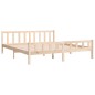 vidaXL Massivholzbett 160x200 cm vidaXL Massivholzbett 160x200 cm