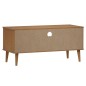 vidaXL TV-Schrank MOLDE Braun 106x40x49 cm Massivholz Kiefer vidaXL TV-Schrank MOLDE Braun 106x40x49 cm Massivholz Kiefer