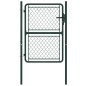 Gartentor Stahl 100×150 cm Grün Gartentor Stahl 100×150 cm Grün