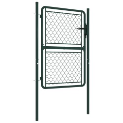 Gartentor Stahl 100×150 cm Grün