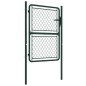 Gartentor Stahl 100×150 cm Grün Gartentor Stahl 100×150 cm Grün
