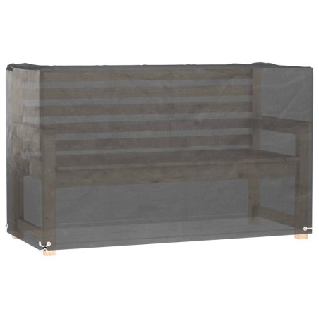 vidaXL Gartenmöbel-Abdeckung 8 Ösen 125x55x75 cm Rechteckig