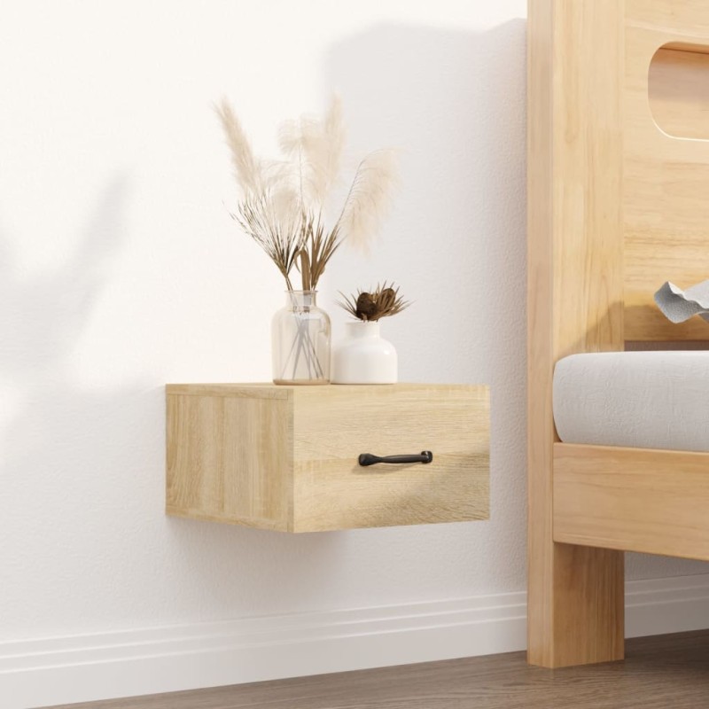 Wand-Nachttisch Sonoma-Eiche 35x35x20 cm Wand-Nachttisch Sonoma-Eiche 35x35x20 cm