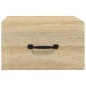 Wand-Nachttisch Sonoma-Eiche 35x35x20 cm Wand-Nachttisch Sonoma-Eiche 35x35x20 cm