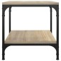 Beistelltisch Sonoma-Eiche 40x40x40 cm Holzwerkstoff Beistelltisch Sonoma-Eiche 40x40x40 cm Holzwerkstoff