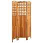 3-teiliger Raumteiler 121x2x170 cm Akazie Massivholz 3-teiliger Raumteiler 121x2x170 cm Akazie Massivholz