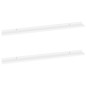 vidaXL Wandregale 2 Stk. Weiß 100x9x3 cm vidaXL Wandregale 2 Stk. Weiß 100x9x3 cm