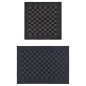10-tlg. Handtuch-Set Schwarz und Grau Baumwolle 10-tlg. Handtuch-Set Schwarz und Grau Baumwolle