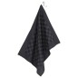 10-tlg. Handtuch-Set Schwarz und Grau Baumwolle 10-tlg. Handtuch-Set Schwarz und Grau Baumwolle